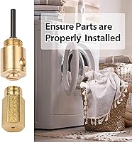 Vista 6 de Kit de conector para secadora de gas, kit LPKIT-3 LP compatible con Samsung LPKIT-3, kit de conversión de propano líquido de 22000 BTU