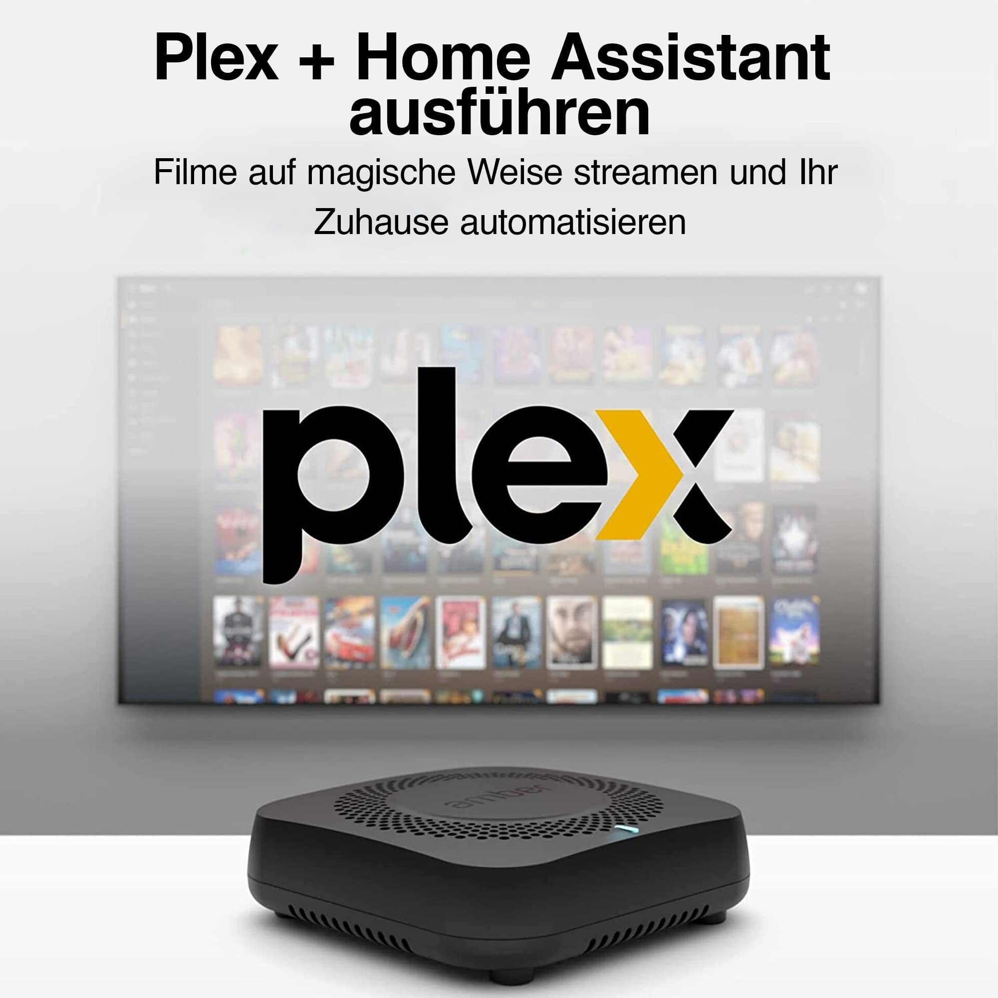 Smart Persönliches Cloud-Speichergerät für Datenmedia-Dateien, integrierte 512 GB High-Speed-SSD mit USB-Speicher, Plex und Home-Assistant/iOS/Android/Windows/Mac kompatibel