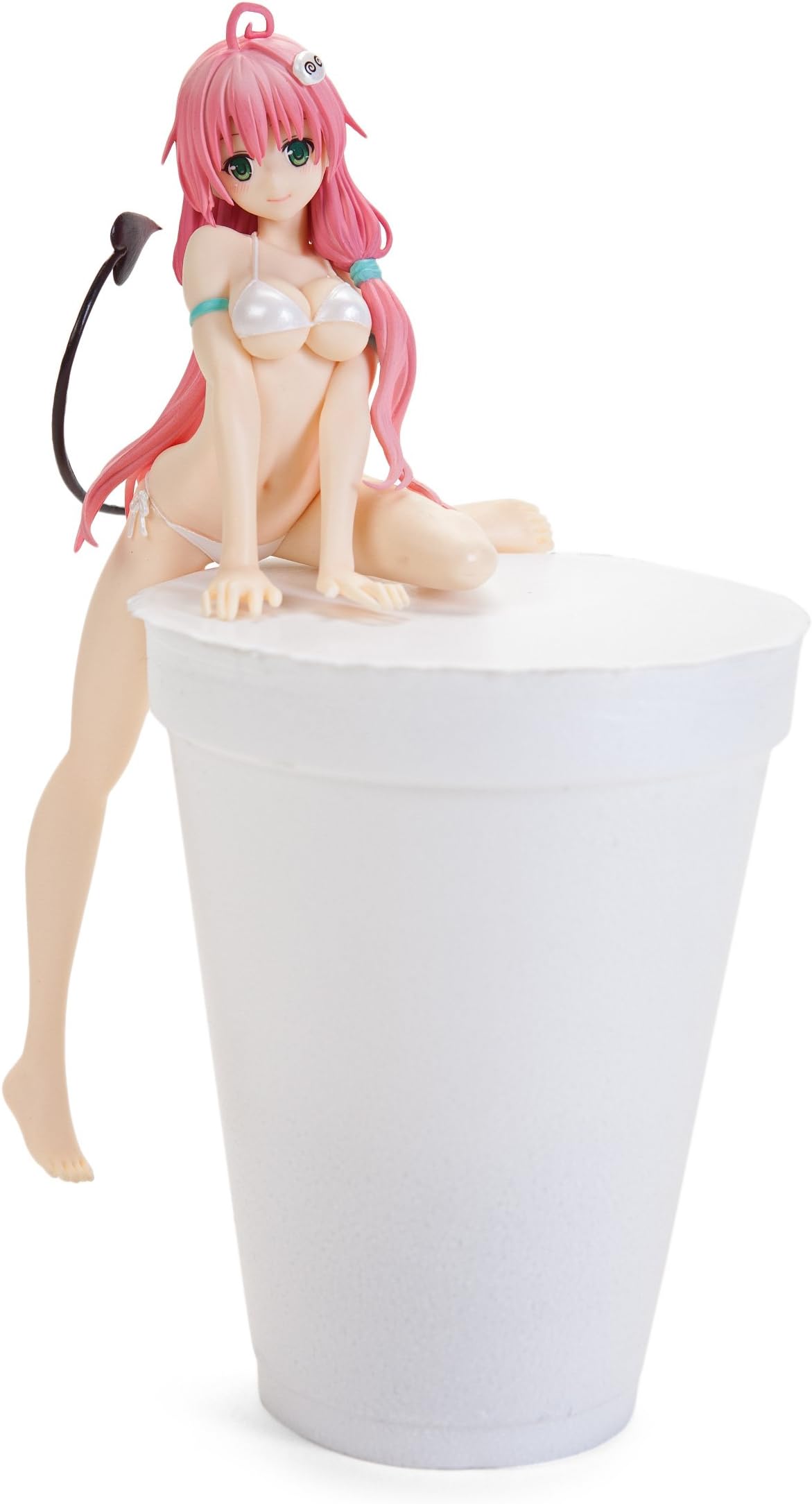 6.3" To Love Ru Darkness: Lala Satalin Deviluke Noodle Stopper Figure (White Version)