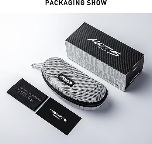 Miniatura 6 de MERRY'S Gafas de sol polarizadas deportivas para hombres y mujeres Ciclismo Correr Conducción Golf Pesca UV400 Protección S9266