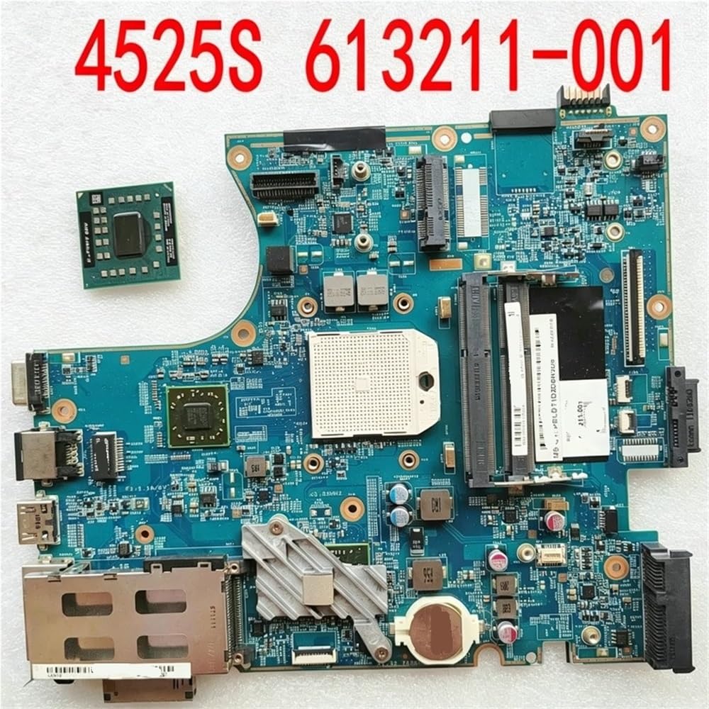 Scheda Madre Del Computer Portatile Adatto for HP 4525s 4525S 4725S DDR3 | Notebook 613211-001 613213-001 48.4GJ02.011 15.6 UMA