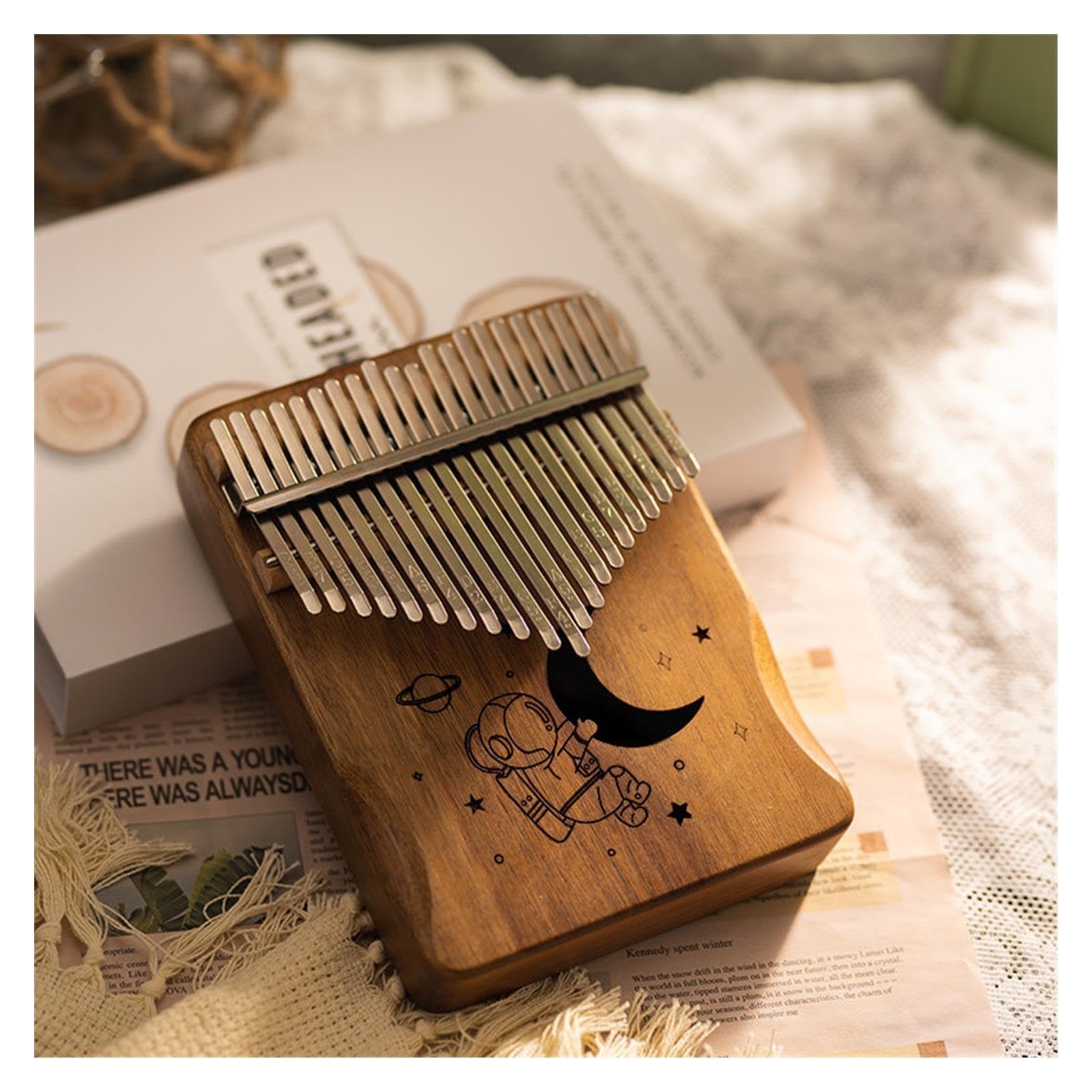 Kalimba portatile Kalimba Retrò Scavato