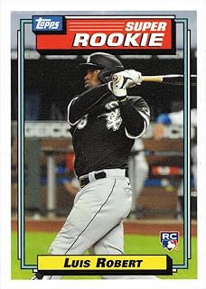 2020 Topps Throwback Thursday TBT Baseball #266 Luis Robert Rookie Card - Only 2,602 made!