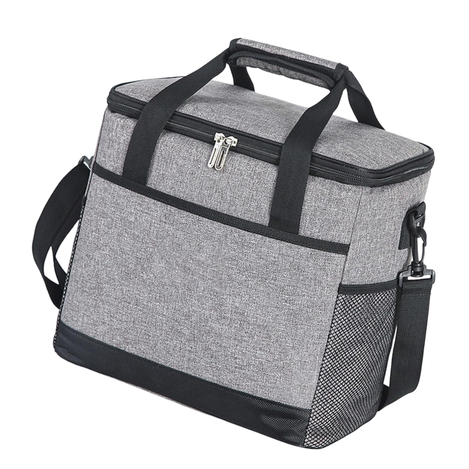 Food Storage Containers Picnic Cooler Handbag Foldable Insulated BBQ Picnic Crossbody Insulated Lunch Bag Food Storage Container