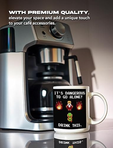 Miniatura 2 de Pyramid America Zelda - Taza de café The Legend of Zelda, taza de cerámica para café, cacao y té, complemento perfecto para tu cocina, oficina,