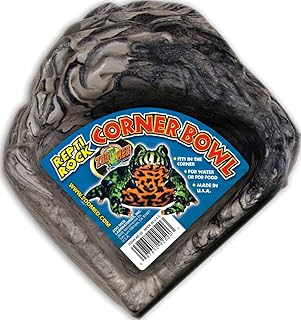 Zoo Med Reptile Rock Corner Water Dish, Small
