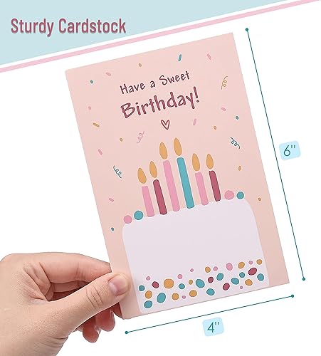 Miniatura 3 de Mr. Pen - Tarjetas de cumpleaños surtidas con sobres, paquete de 20, 4 x 6 pulgadas, paquete de tarjetas de cumpleaños, tarjetas de cumpleaños a