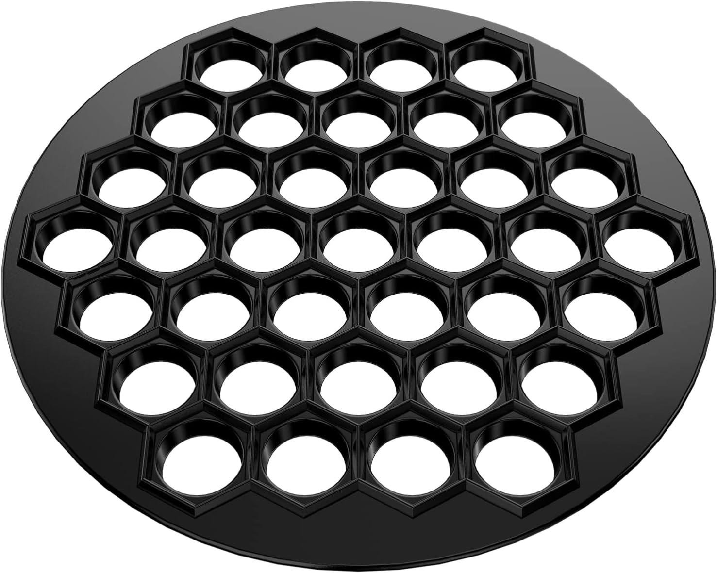 PAREKS Ravioli Maker Russian Dumpling Maker Pelmeni Ravioli Maker 37 Holes Russian Pelmeni Mold Metal Dumplings Maker Mold for Home Kitchen Dumpling Mold Press Russian Dumpling Maker/531