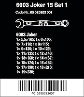 Vista 2 de 6003 Joker 15 Set 1 combination wrench set 15 pieces