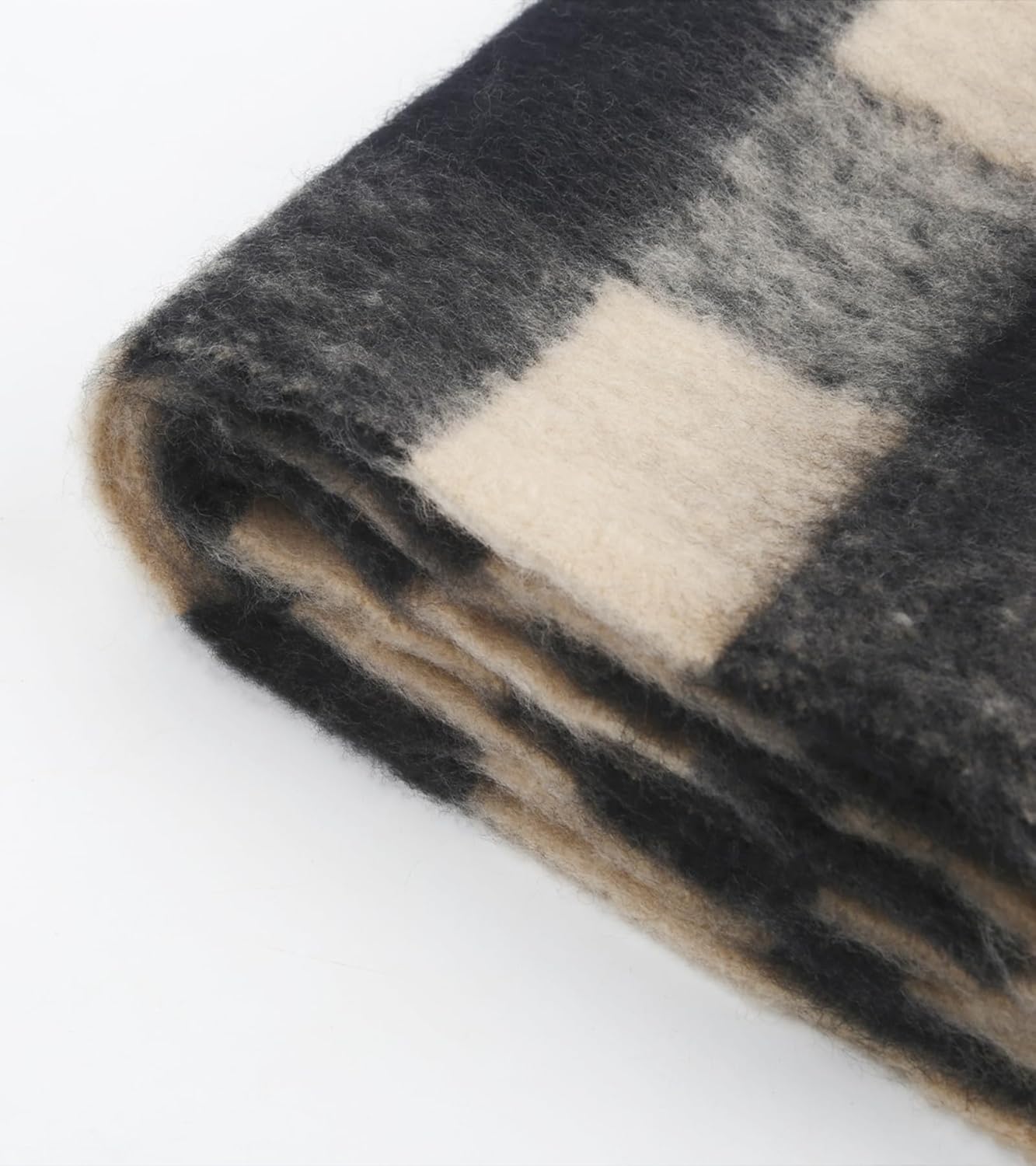 Womens Scarf Winter Big Colorful Checked Thick Warm Soft Scarves Casual Tassel Blanket Scarf - Image 4