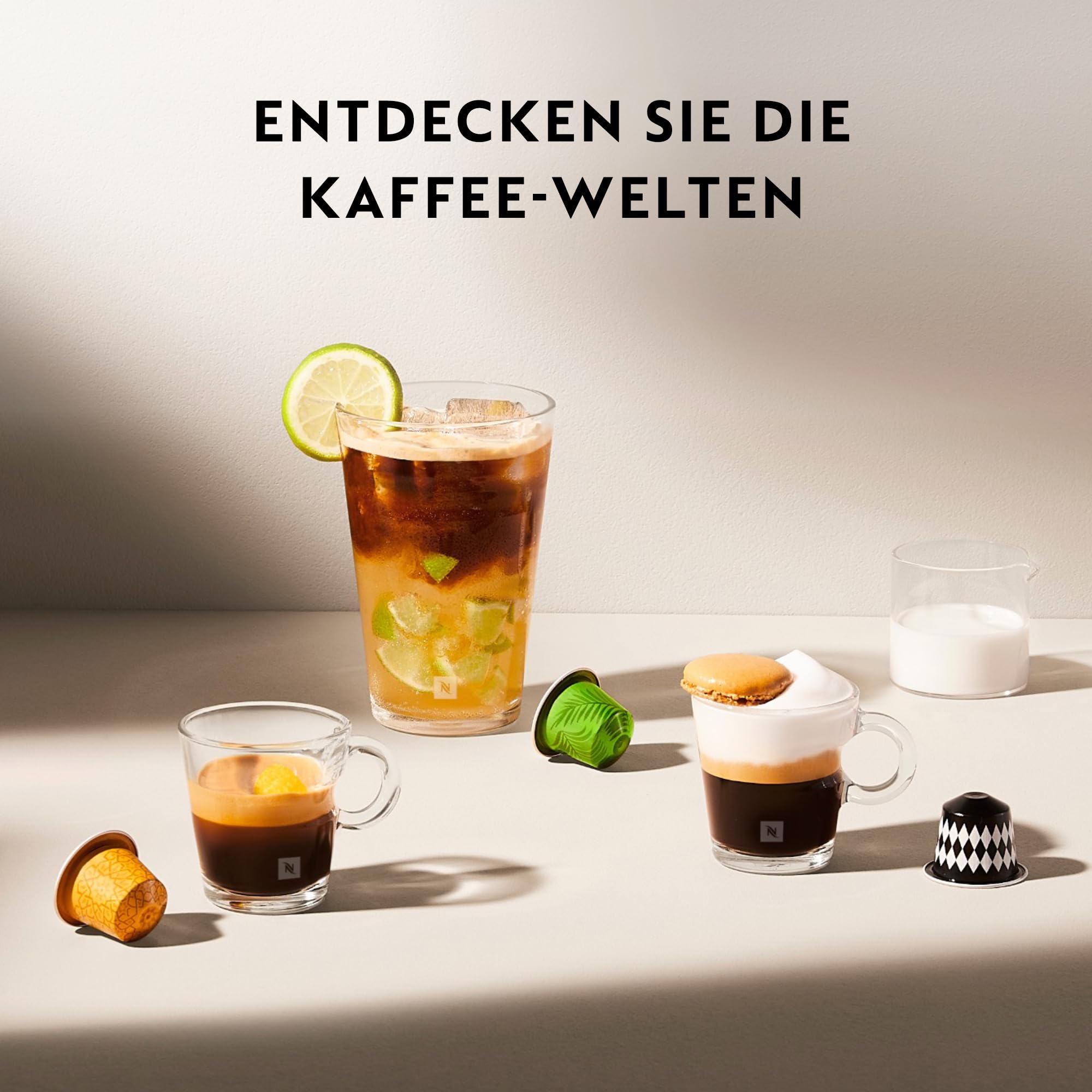 NESPRESSO ORIGINAL Tokyo Lungo 100 Kaffeekapseln | Arabica Kaffee, Mittlere Röstung, Intensität 6