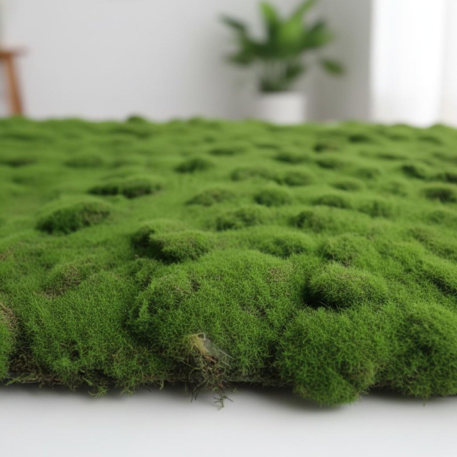 Panneau Décoratif Verdure Simulée en Mousse Flexible Aspect Naturel pour Décorations Miniatures Scènes Maqutes Adapté à, 1m X 2m, Style to 10