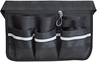 ツールバッグ ウエストベルト ツールベルトポーチ 腰袋 オックスフォード布 クリーナー収納バッグ Ktv レストラン ガーデニング ケータリング ホテル用 黒