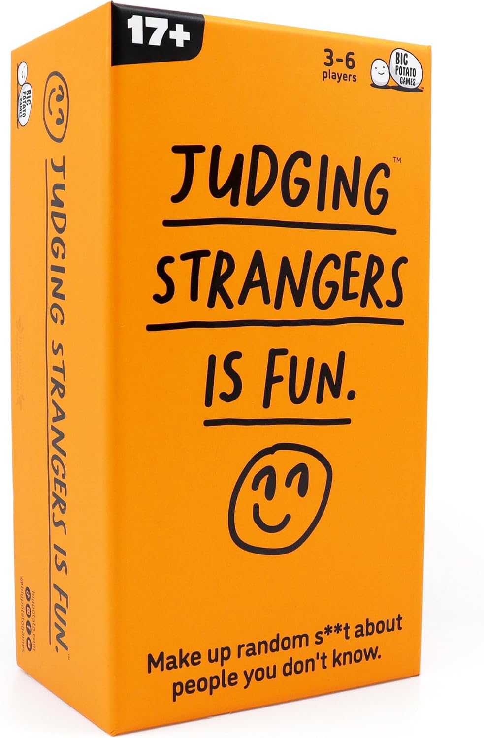 Judging Strangers is Fun: Hilarious New Board Game | Party Game for Friends | Icebreaker, Birthday Gift, Game Night