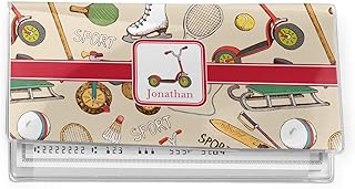 Vintage Sports Vinyl Checkbook Cover (Personalized)