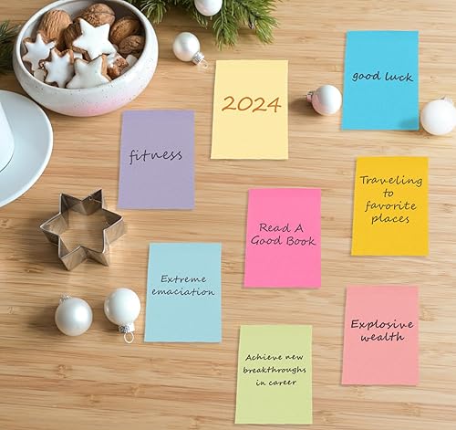 Miniatura 7 de Notas adhesivas grandes, 4 x 6 pulgadas, bloc de notas autoadhesivas, paquete de 8 colores brillantes, 400 hojas de adhesivos grandes para oficina,