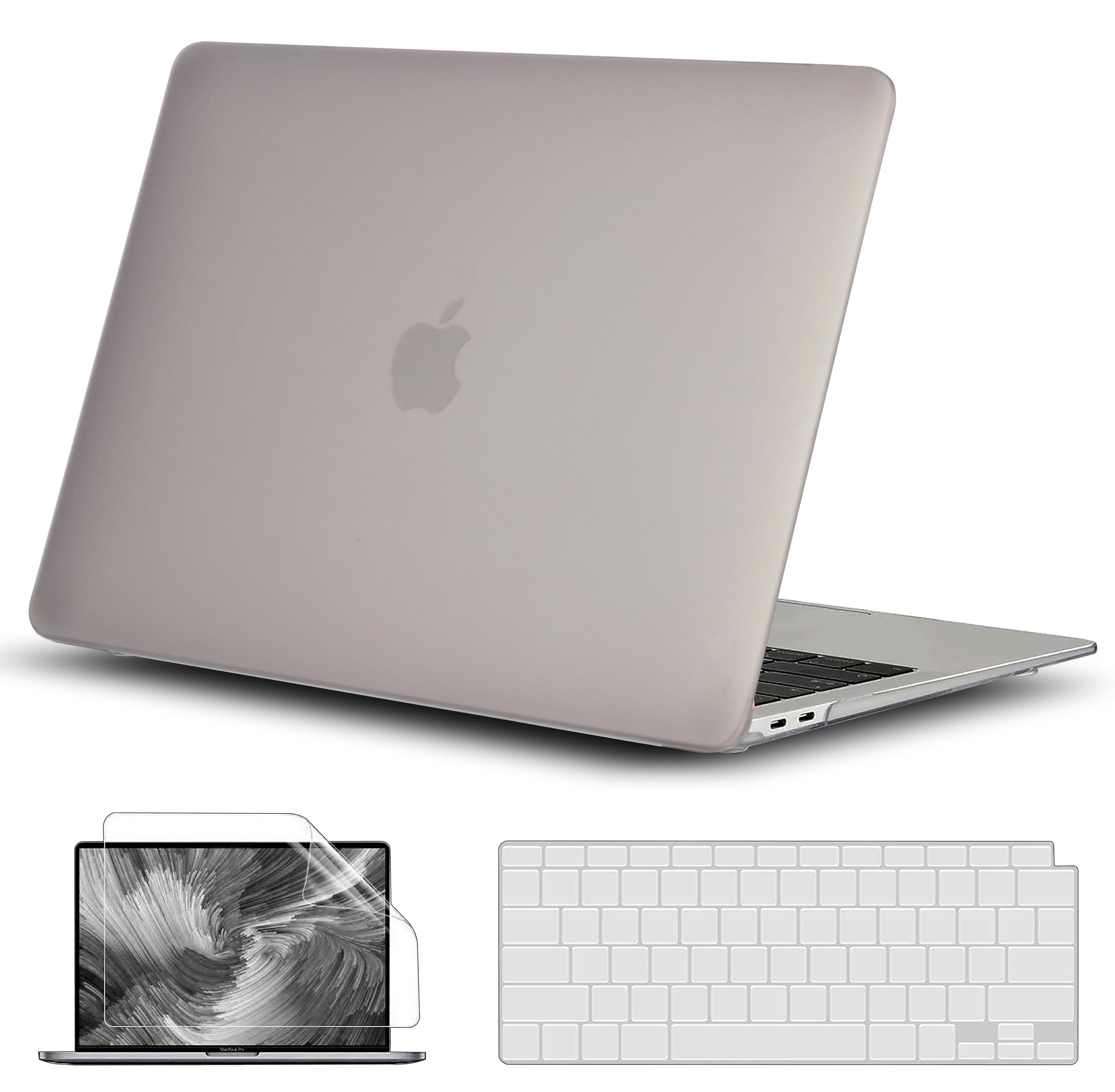 Funda MacBook Air 13 M1 Gris Mate con protector de pantalla y teclado GVTECH 7