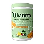 Bloom Nutrition Superfood Greens Powder, Digestive Enzymes with Probiotics and Prebiotics, Gut Health, Bloating Relief for Women, Chlorella, Green Juice Mix with Beet Root Powder, 25 SVG, Mango