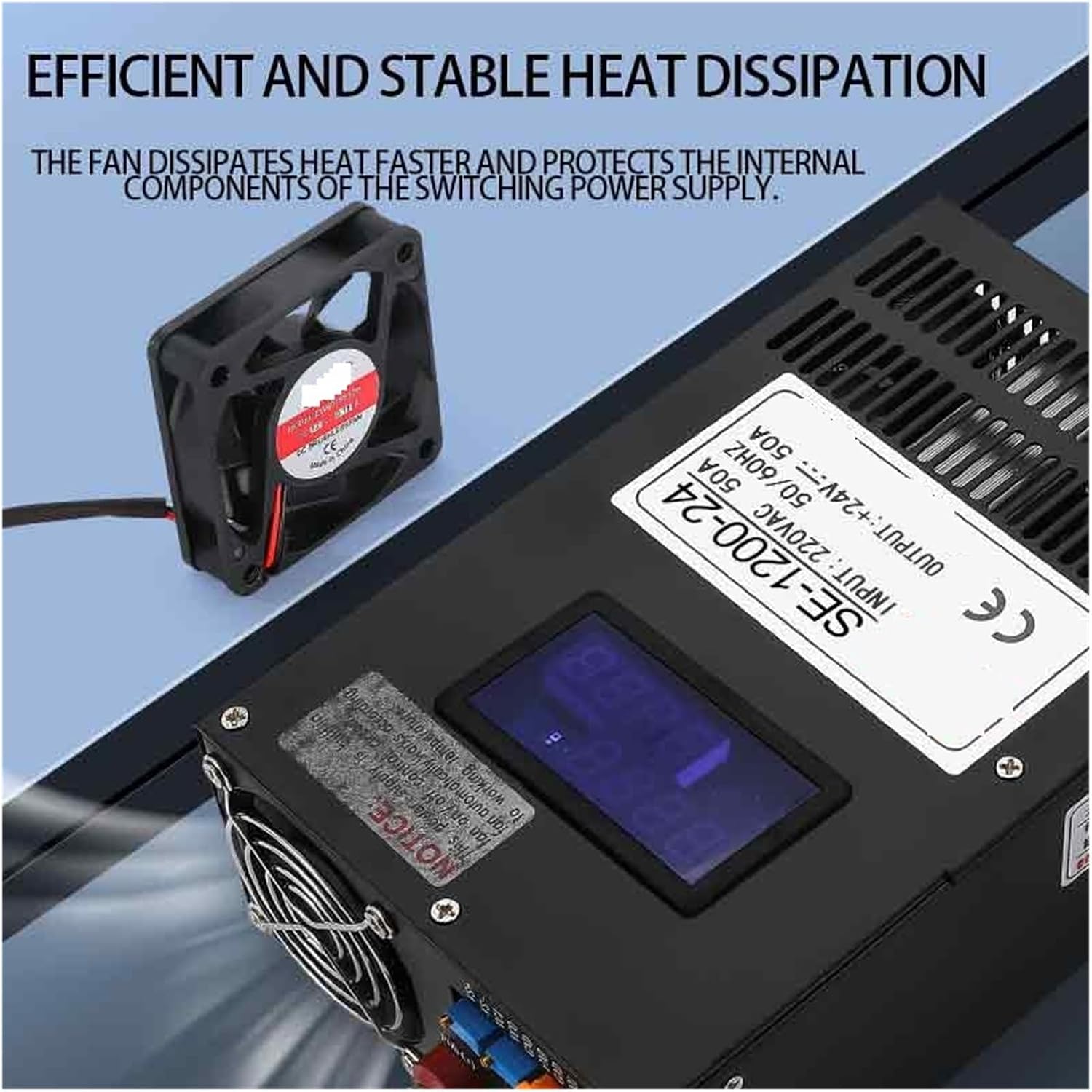 48V 25A 1200W DCスイッチング電源PSU AC 110 V/220