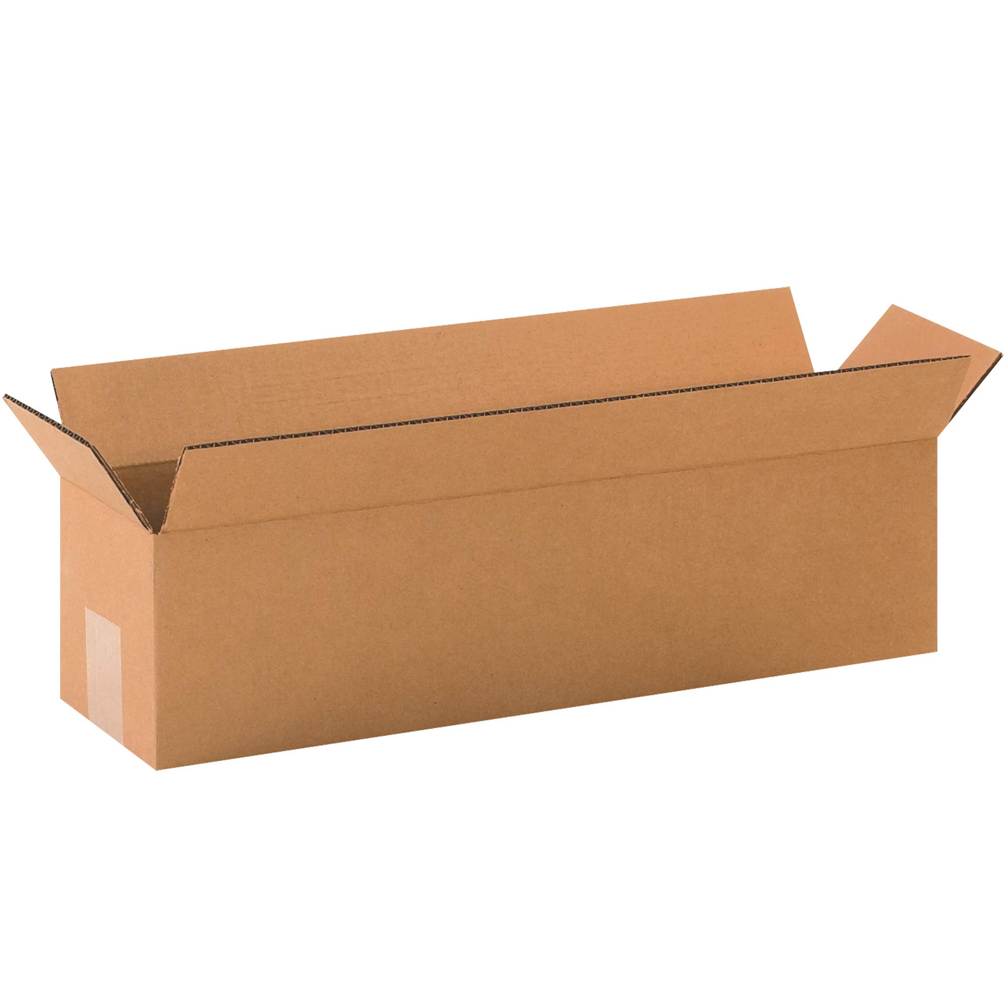 Aviditi 2055 Long Corrugated Cardboard Box 20" L x 5" W x 5" H, Kraft, for Shipping, Packing and Moving (Pack of 25)