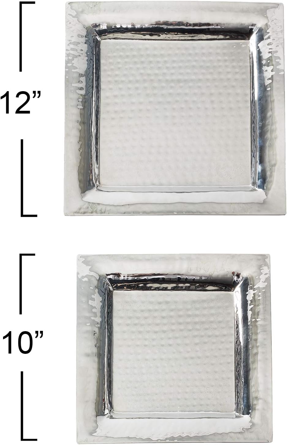 Stainless Serving Trays Colleta Home - Trays & Platters – 2 Pack (f-co0029)