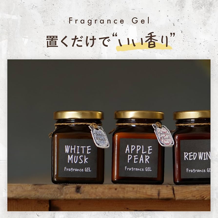John's Blend アップルペア フレグランスジェル 11個セット Amazon.co.jp: ジョンズブレンド 芳香剤 アップルペアー フレグランス
