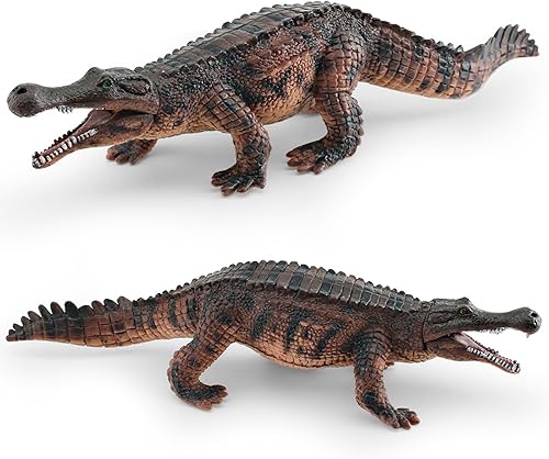 Miniatura 32 de EOIVSH Mosasaurus - Juguete grande de Mosasaurio gigante de pretector oceánico, mordiendo un pterosaurio, monstruo marino prehistórico, figura