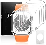TOCOL 4 Protecteur d'écran Pack pour Apple Watch Ultra 3/2/1 49mm, [10X Army-Grade Shockproof], Protecteur d'écran en verre trempé iWatch Ultra 49mm, Anti-rayure, haute définition, clair