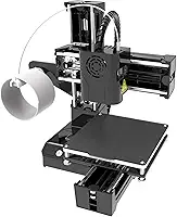 Gonetre Mini Impressora 3D para Iniciantes Máquina de Impressão 3D de Alta Velocidade e Alta Frequência Design Compacto Volume de Impressão 4x4x4in Adequado para Crianças e Amadores (Plugue dos EUA)