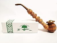 Vista 8 de Pipa de tabaco de madera hecha a
