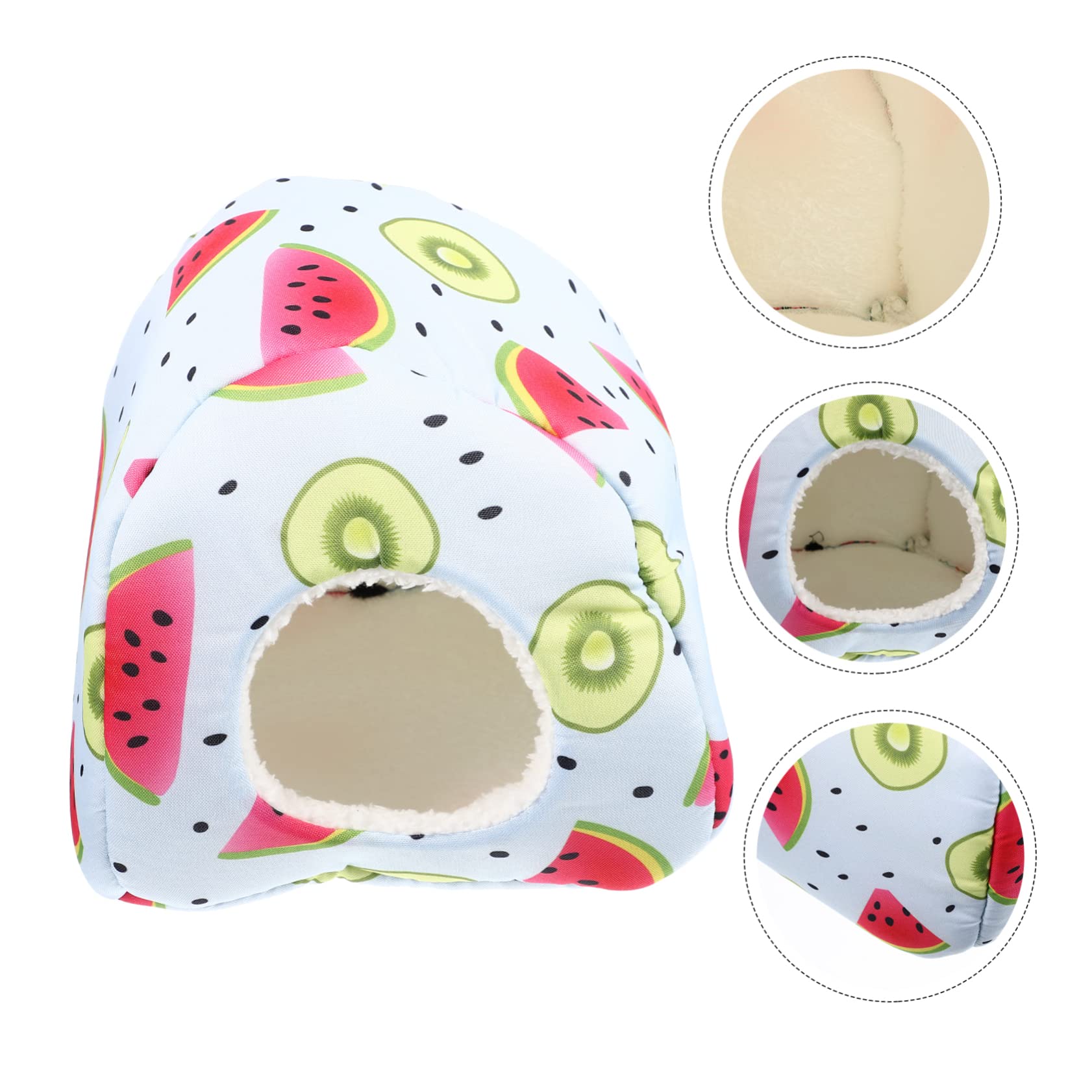 Mipcase 3stücke Hamster Nest Für Kleintiere Weicher Warmer Rückzugsort Für Meerschweinchen Ratten Und Igel Gemütliche Kuschelige Schlafhöhle Für Herbst Und Winter