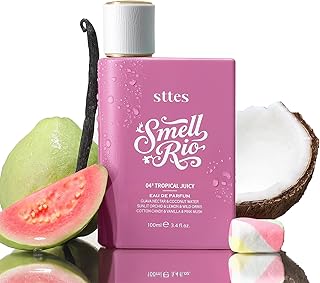 Sttes Smell Rio Perfume 04# (Tropical Juicy) – Perfume for Women – Long-Lasting Hair Guava, Orchid, Vanilla & Cotton Candy Notes – Fruity Scentual Fragrance Eau de Parfum 100ml (3.4 fl oz)