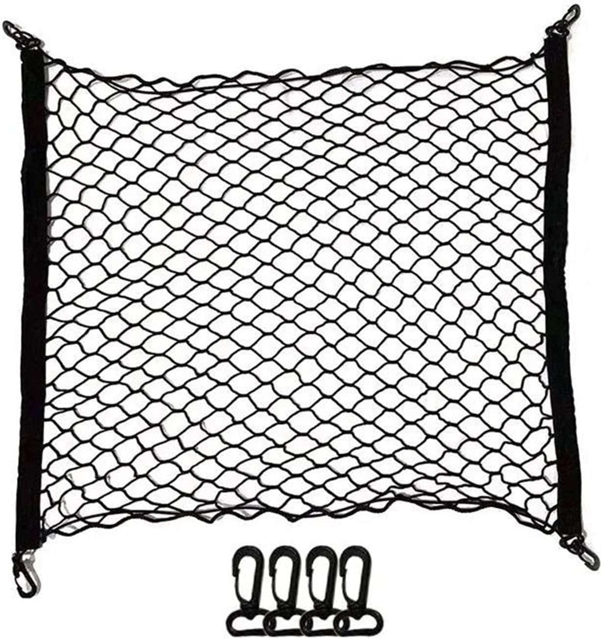 Car Nets CAR Mesh Elastic Nylon Rear Back Cargo Trunk Storage Organizer Luggage Net Holder Accessory 70 * 70 120 * 70cm (120x70cm)