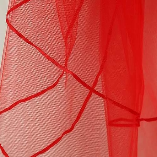 Miniatura 3 de Halloween Cosplay disfraz velo mujer tul corto velos de novia accesorios de boda