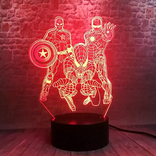 Ces incroyables lampes 3D murales Avengers, Spider-Man et Star Wars sortent des murs #17
