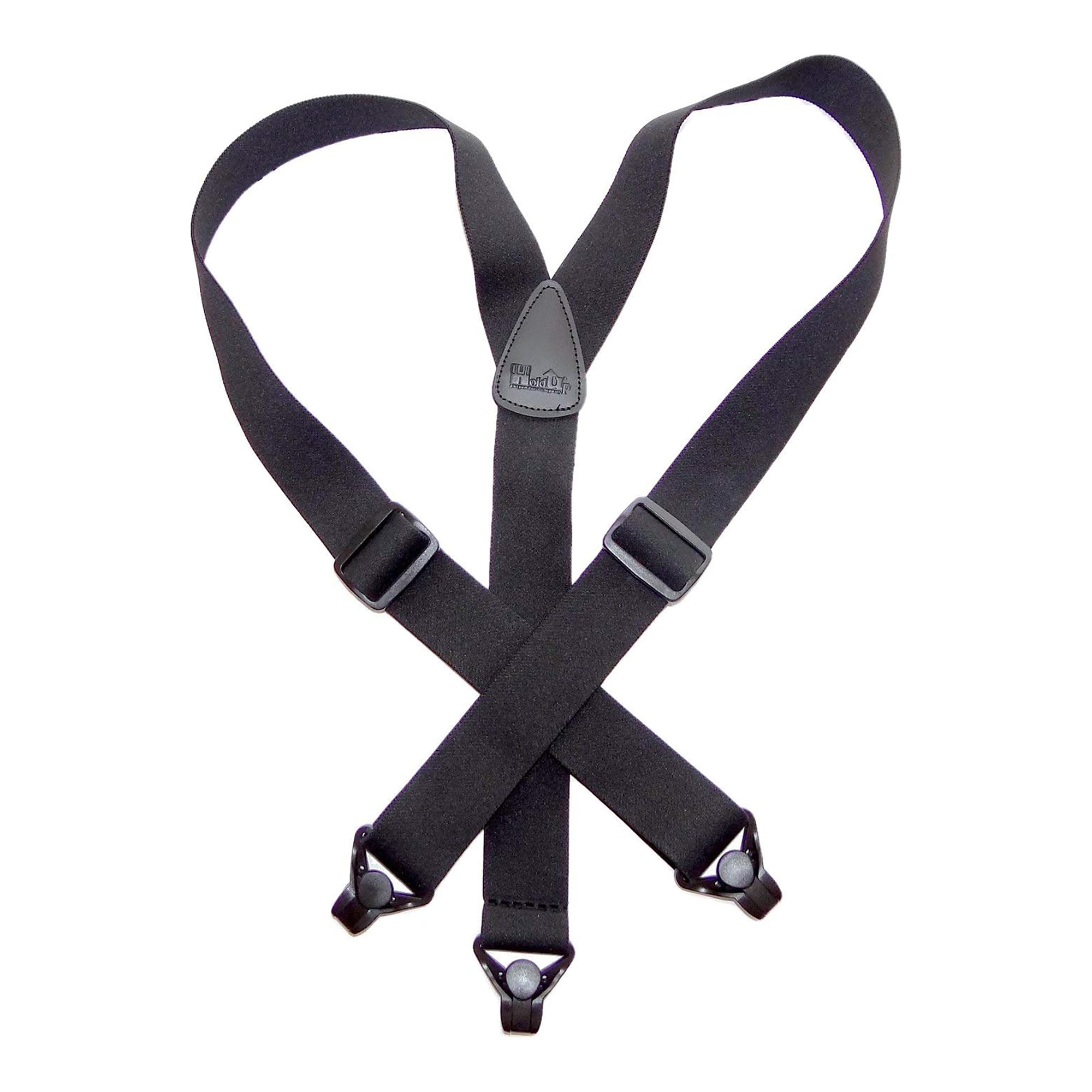 Holdup Airport Friendly/No Buzz Suspenders with the USA patented Composite plastic gripper clasp