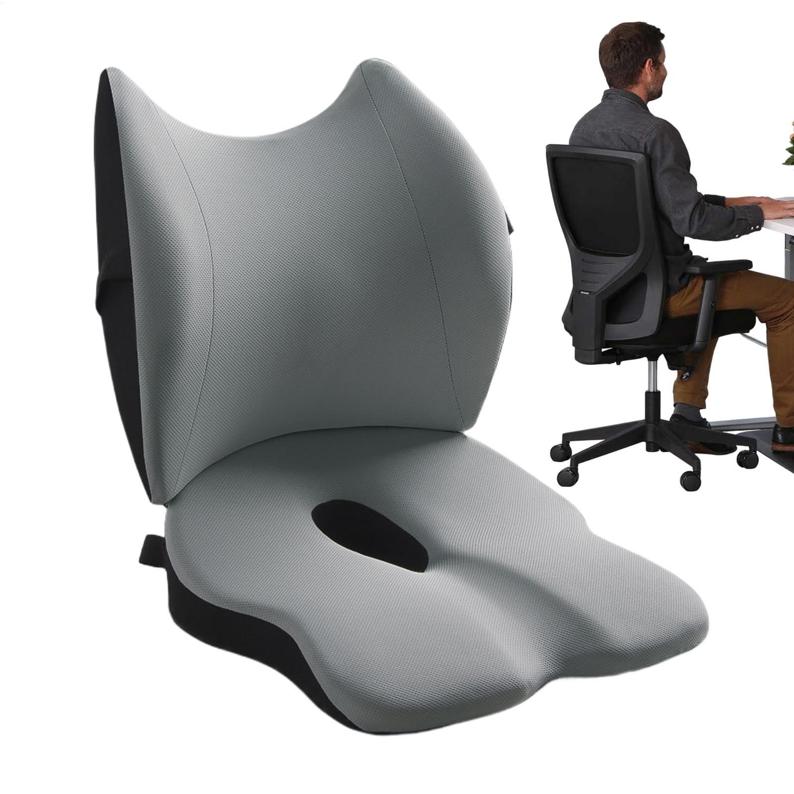 Coussin d'assise portable pour optimiser le bien-être au bureau