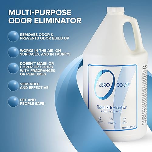 Miniatura 9 de Zero Odor Eliminador de olores multiusos de 64 onzas, elimina los olores del aire y la superficie, tecnología patentada