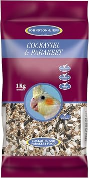 Johnston & Jeff Cockatiel Parakeet Mix 1 Kilogram