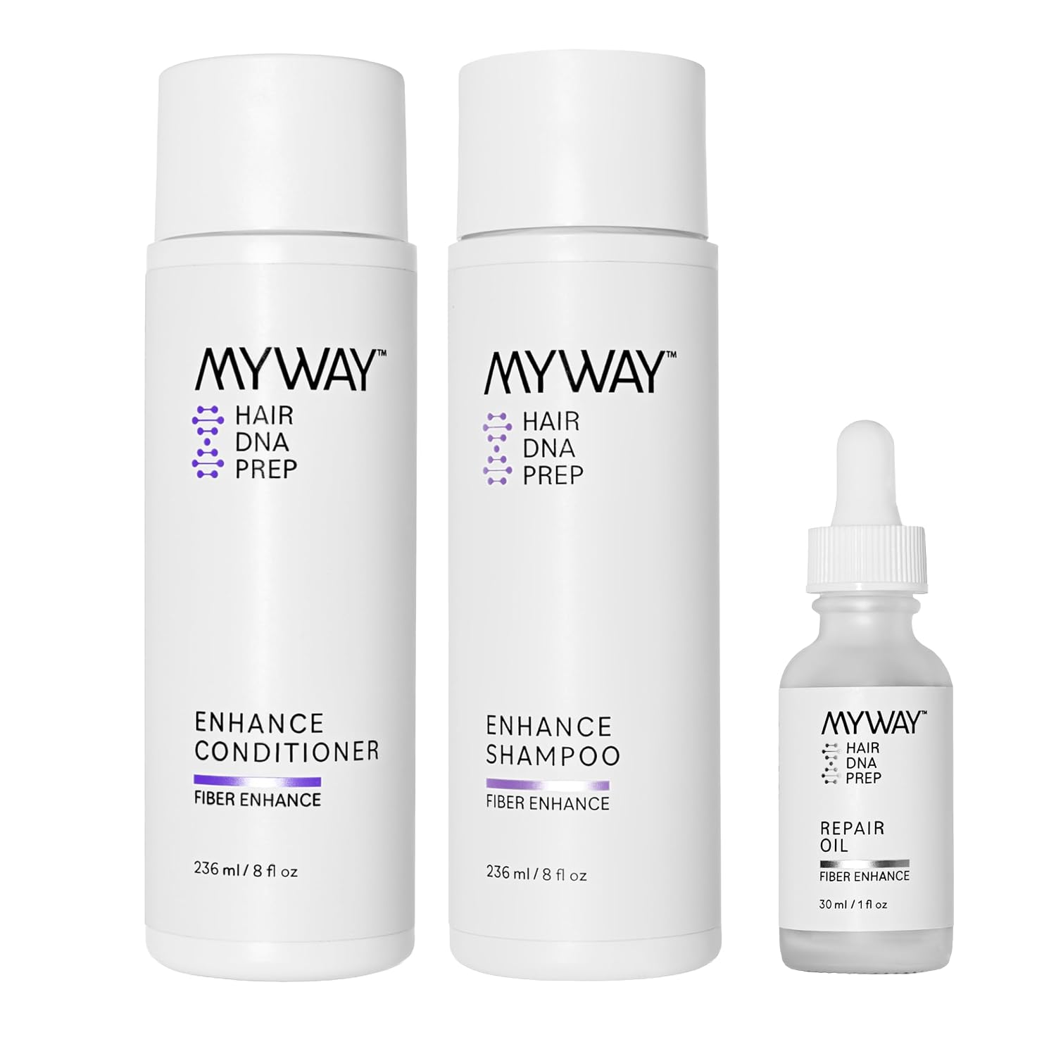 My Way Hair DNA Frizz Control Set - 3-Step Hydration & Repair System