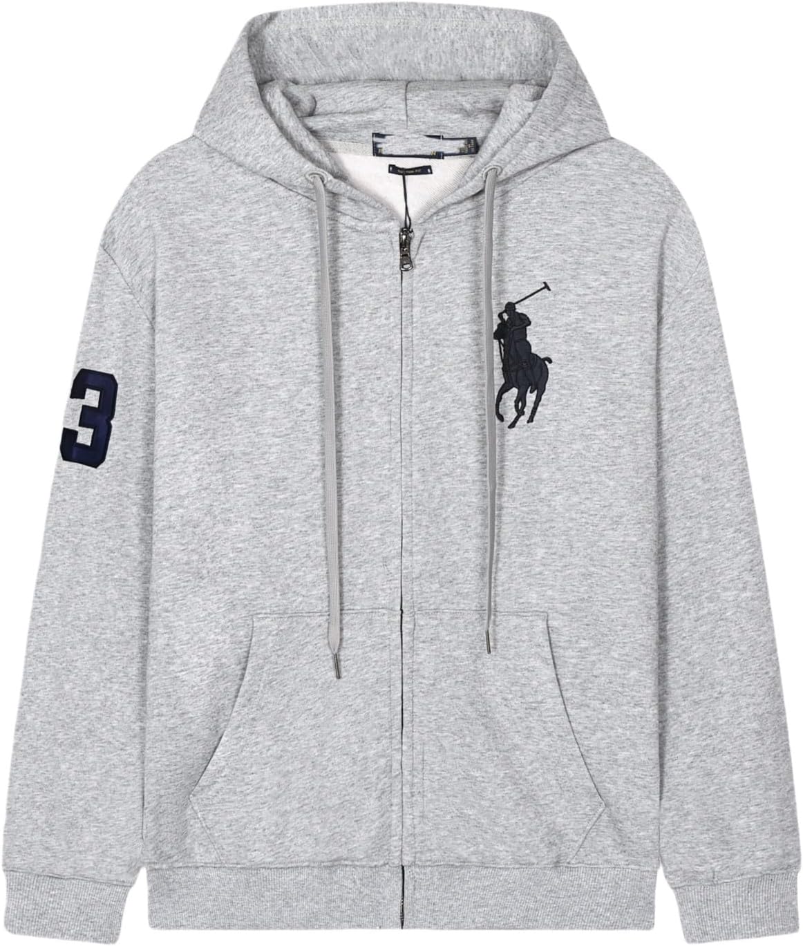 ("ポロ*ラルフ"ローレン:)パーカー メンズ 長袖 秋服 冬服 大きいサイズ フード付き カーディガン 男女兼用