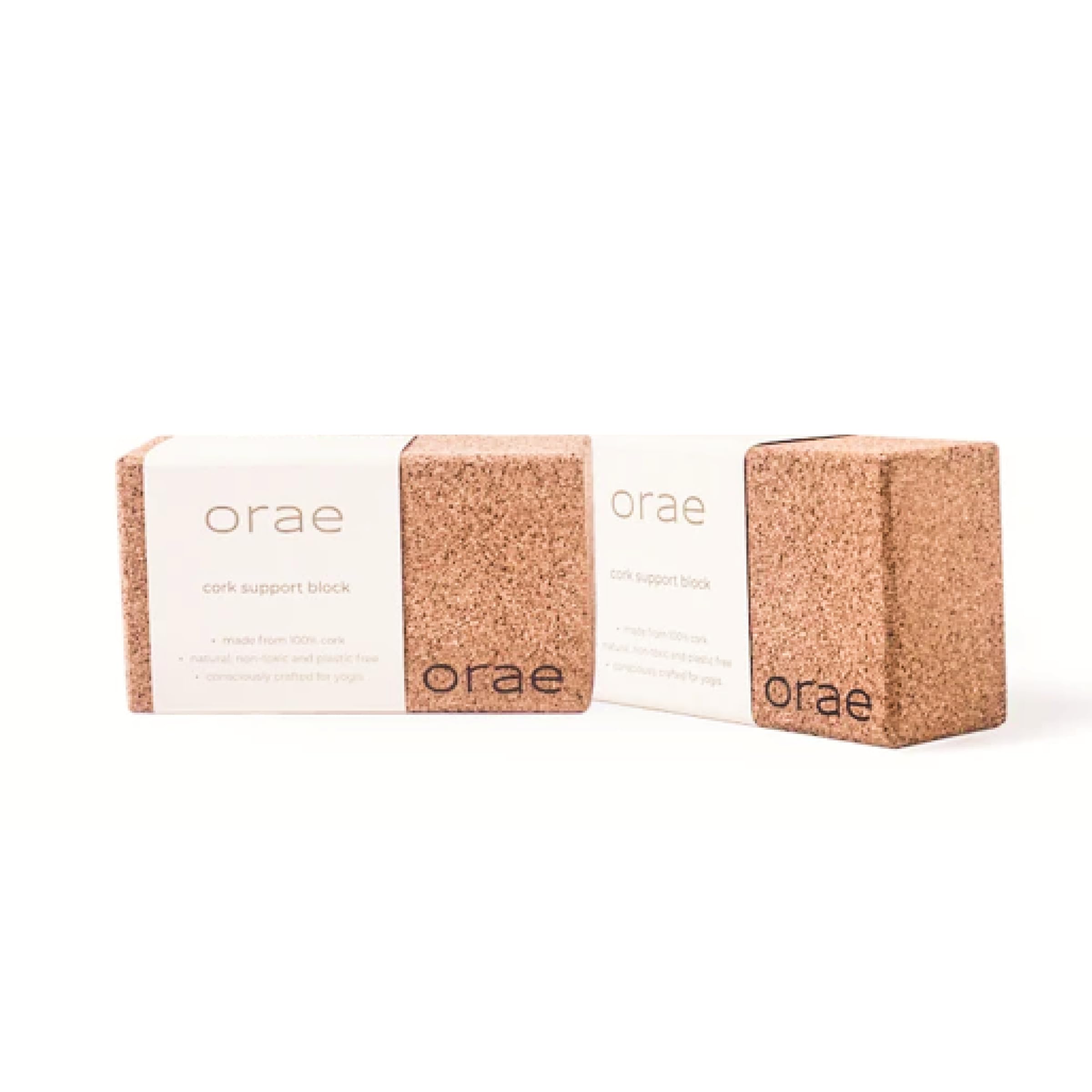 Orae Cork Support Block - Premium Accessory for Yoga, Pilates | Non-Slip Surface, Supportive, Comfortable Edges for Stability, Balance | Eco-friendly Materials | Great Yoga Gifts-image-19
