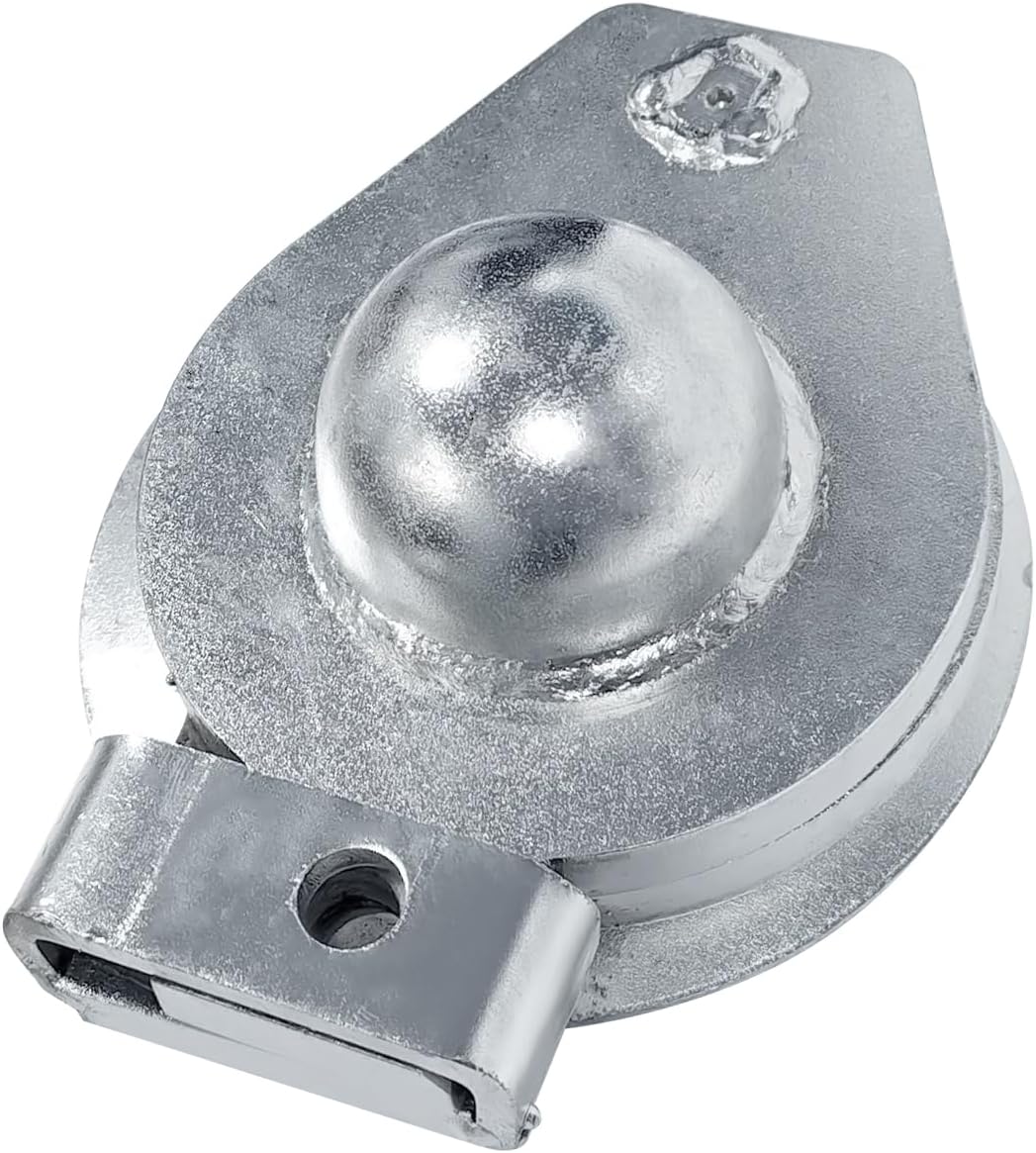 Universal 2-5/16" Gooseneck Coupler Head with Handle, 30,000 lb Heavy Duty Trailer Hitch Ball Coupler for Trailers, Trucks & Towing Equipment