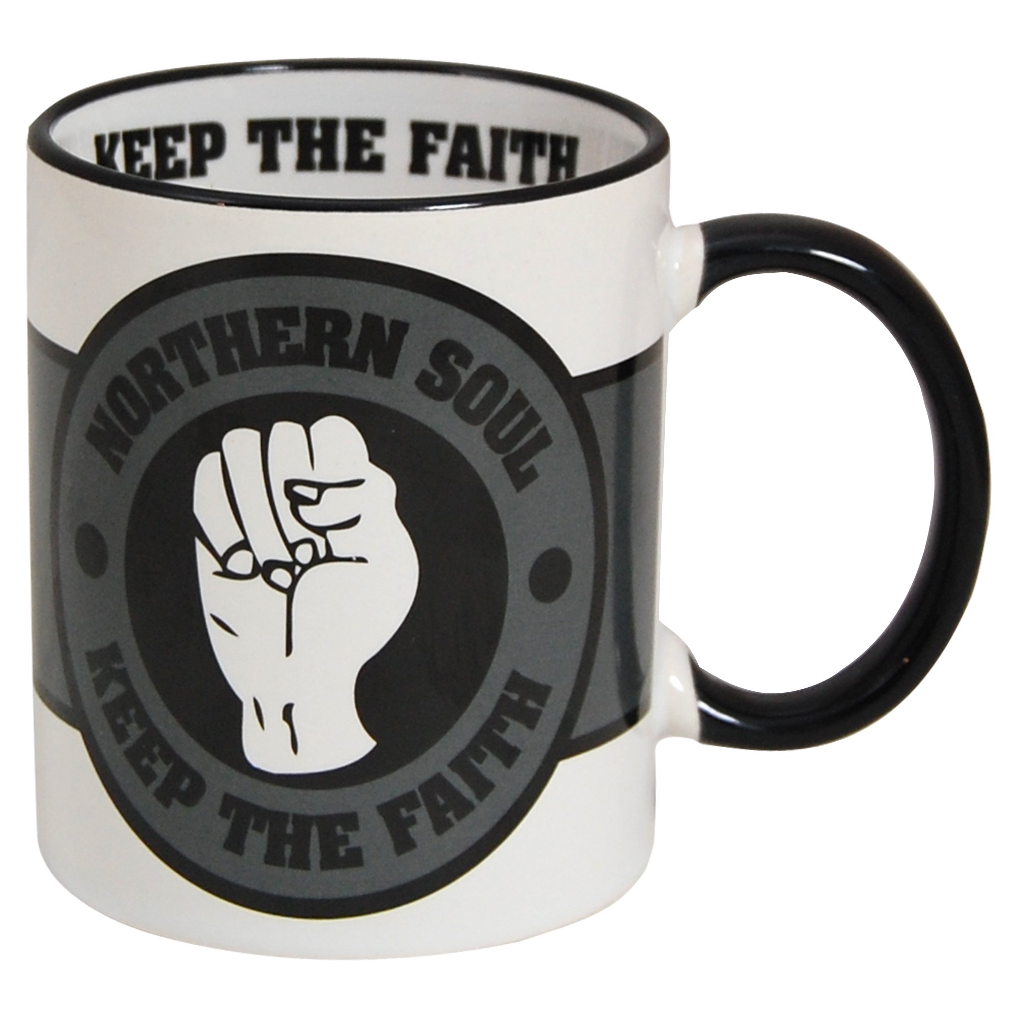 Northern Soul, Keep The Faith Mug, Ceramic, 250ml