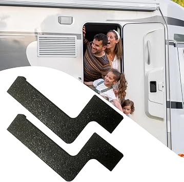 4 Pièces Caravan Window Security Lock Latch | Window Locks Security | No Drilling RV Accessories | Anti Theft Replacement Parts for Caravan Inside Road Trip Outdoor Camping Protection Family