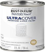 Vista 271 de Rust-Oleum Painter's Touch 1979502 - Pintura de látex, color negro brillante, 1 cuarto de galón