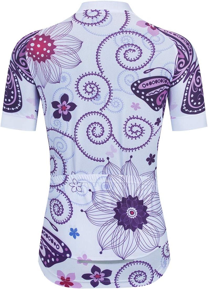 Women's Cycling Jersey Short Sleeve Bike Jacket Biking Shirt Quick Dry Breathable Mountain Bicycle Clothing
