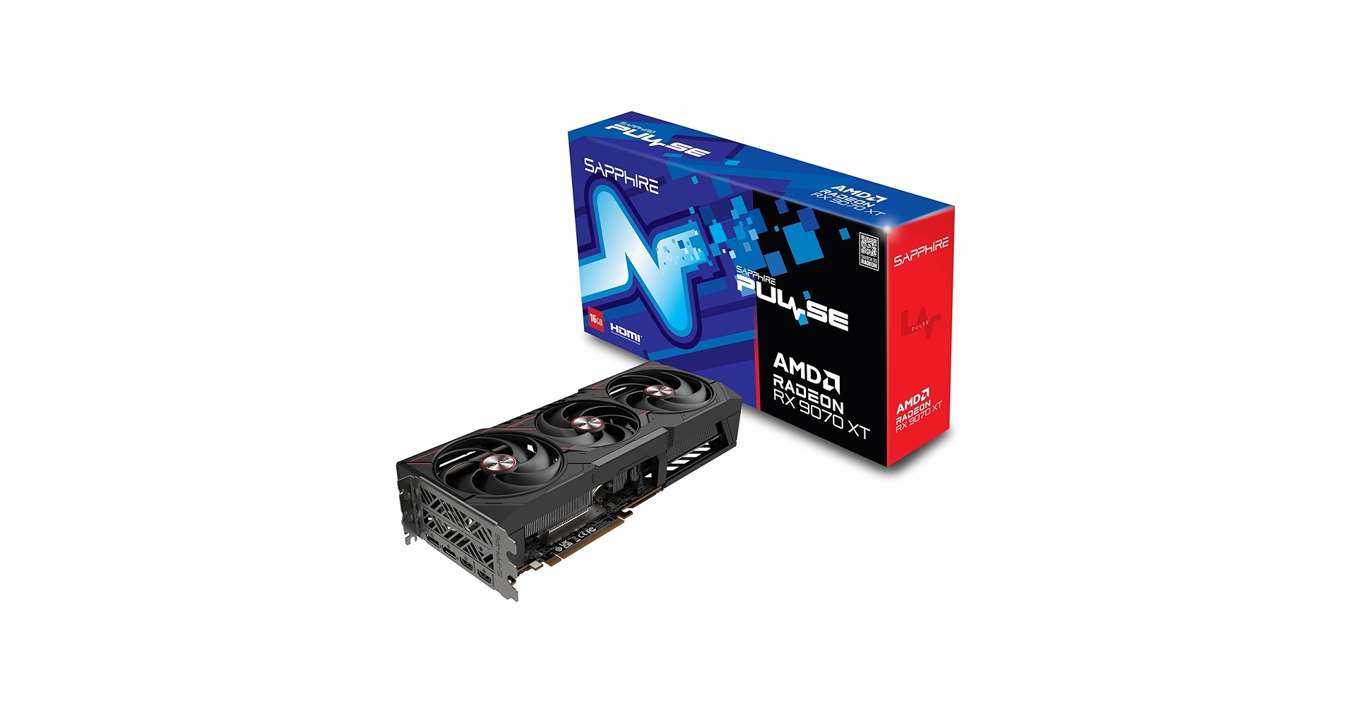 SAPPHIRE - 【新品訳あり(箱きず・やぶれ)】 SAPPHIRE　PULSE Radeon RX 9070 GAMING 16GB GDDR6　PCIExp 16GB　11349-03-20G SAPPHIRE PULSE Radeon RX 9070 GAMING 16GB GDDR6 | SAPPHIRE