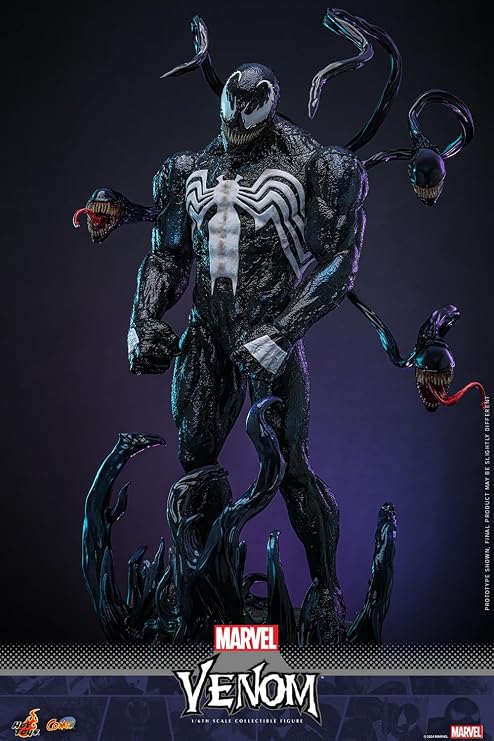 Hot Toys CMS023 Marvel Comics Spider-Man Comic Masterpiece Venom 1/6 Scale Collectible Figure