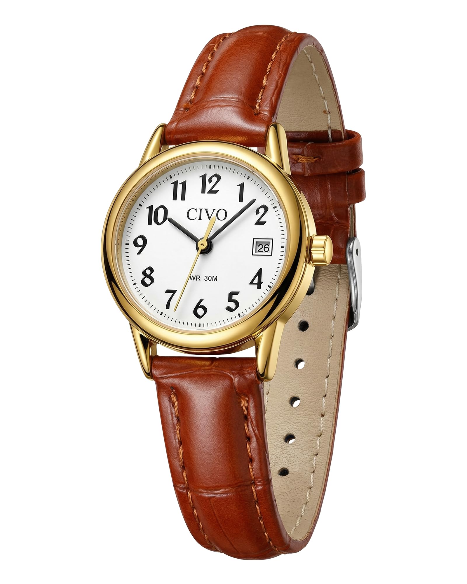 Watches Women for Small Wrists: 25mm Classic Analog Easy Read Dial